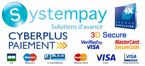 Paiement sécurisé Systempay Banque Populaire, CB, Visa, Mastercard et 3D Secure